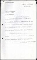 Letter from S. J. V. Chelvanayakam to U. B. Wanninayake [Minister of Finance]