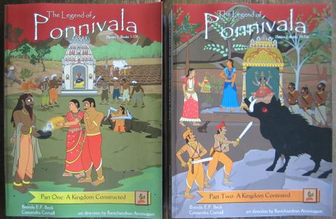 Ponnivala Graphic Novel in two volumes