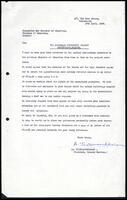 Letter from A. Thirunavukkarasu [President, Pulavar Mantram] to the Minister of Education