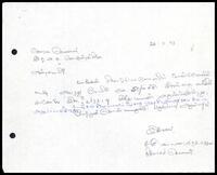 Letter from K. Sivanandasundaram [Administrative Secretary] to the Secretary, ITAK Colombo Branch