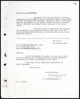 Letter from S. Sivasubramaniam to S. J. V. Chelvanayakam, K. P. Retnam, E. M. V. Naganathan