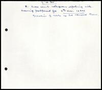 Handwritten notes regarding the D. Vengadasalam&#039;s case [?]