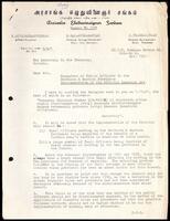 Letter from R. Balasubramaniam [General Secretary, Arasanka Eluthuvinaignar Sankam] to the Secretary, the Treasury