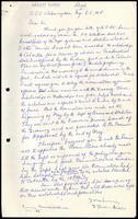 Letter from T. Thambiah [?] to S. J. V. Chelvanayakam [?]