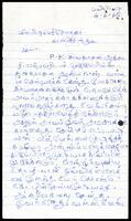 Letter from M. Thangarasa to Fisheries Inspector, Kankesanthurai