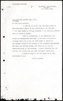 Letter from S. J. V. Chelvanayakam to M. H. M. M. Naina Marikar