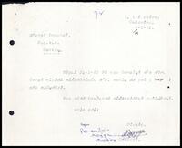 Letter from K. Pathmanathan [Secretary, ITAK Colombo Branch] to the Administrative Secretary, ITAK