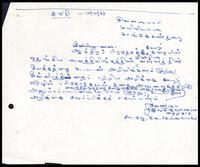 A note written by S. J. V. Chelvanayakam regarding the stranded fishing vessel in Andhra shores