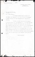 Letter from S. J. V. Chelvanayakam to Dudley Senanayake [Prime Minister of Ceylon]