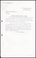 Letter from S. J. V. Chelvanayakam to D. R. L. Balasooriya [Director of Fisheries]