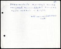 Central Working Committee Meeting Travel Expenses, Trincomalee