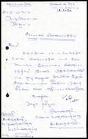 Letter from K. Kandasamy to General Secretary, ITAK