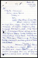 Letter from K. Paramanantham to S. J. V. Chelvanayakam