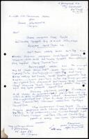 Letter from A. Thirunavukarasu to S. J. V. Chelvanayakam