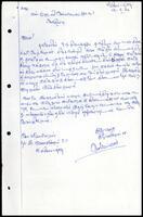 Letter from P. Maheswaran to S. J. V. Chelvanayakam
