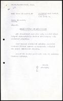 Letter from S. J. V. Chelvanayakam to Minister of Finance