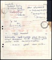 Telegram from Suppiah [on behalf of Poonakary residents] to the President, ITAK