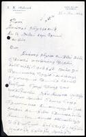 Letter from S. K. Nadarajah [Stenographer, Radio Ceylon] to the Leader, ITAK