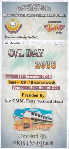 Invitation to O/L DAY 2018 page 1
