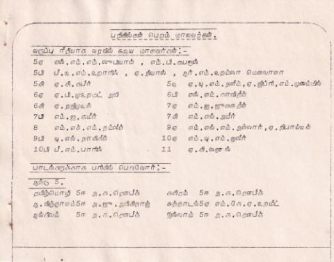 Paricaḷippu viḻā 1993 page 6